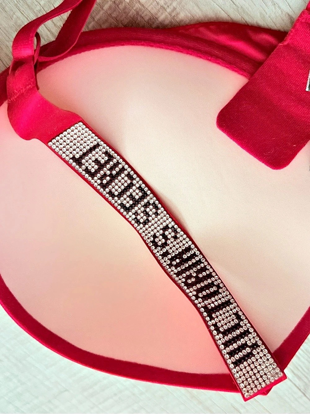 Victoria's Secret Very Sexy Shine Strap Push-Up Bra Pink 36D - Picture 5 of 5